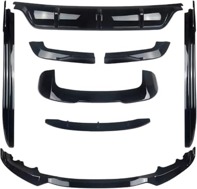 Bodykit Zyrell - Bodykits Deluxe - Voor BMW X5 F15 M Sport (2013-2018) - Voorlip Spoiler, Achter Diffuser, Zijrok - Auto accessoires