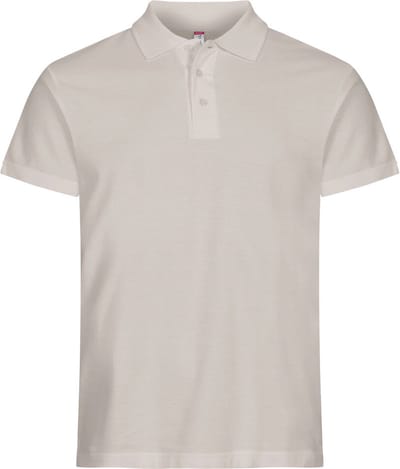 Clique Basic Polo 028230 - steengrijs - 4XL