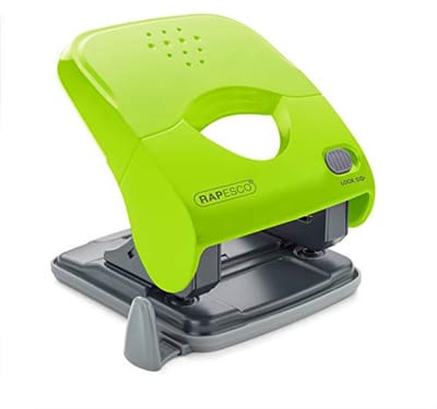 Ergonomische 2-Hole Perforator met 40 Vel Capaciteit in Groen