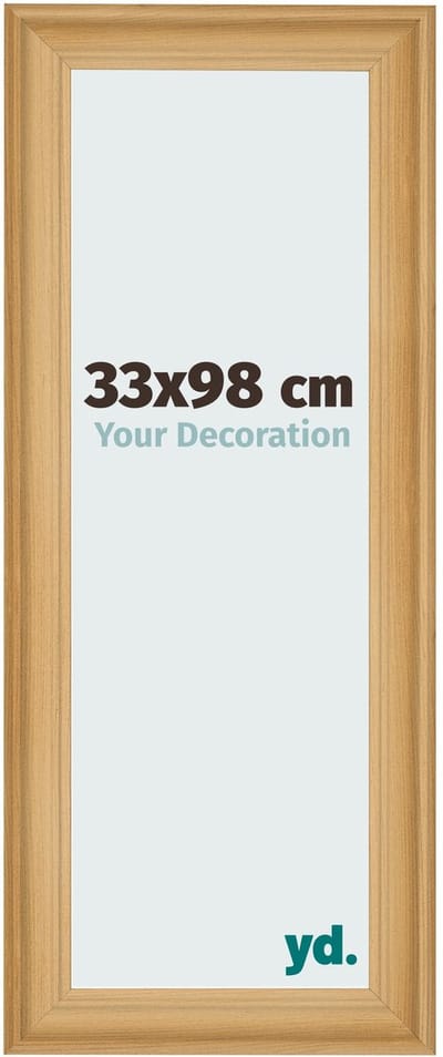 Your Decoration - Fotolijst 33x98 cm - MDF - Dennen Houtnerf - Lazio