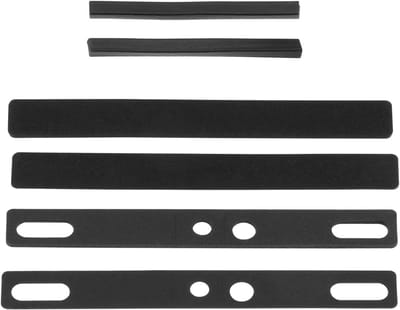 6PCS Ruimtebalk Voor Mechanisch Toetsenbord - 6.25U Ruimtebalk Schuim en Stofdichte Strip met Toetsenbord Demper Katoen 12x108mm en 5x60mm