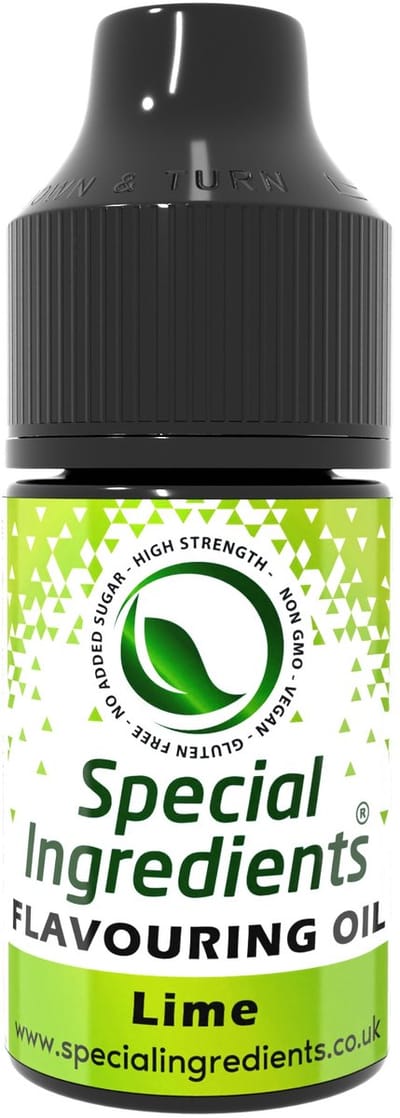 Limoen Aroma Olie - 30 ml - Flavouring Oil - Aromatische Olie - Geconcentreerde Smaak - Vetoplosbaar - Ideaal voor Bakkerij & Chocolade - Moderne Gastronomie - Moleculair Koken - Hersluitbare Fles