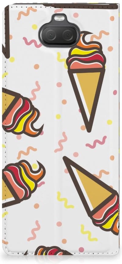 Sony Xperia 10 Flip Style Cover Icecream