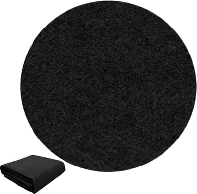 Onderlegmat Zwembad - Bodembescherming Liner - Zwembad Beschermen - Voorkomt Perforaties - 3.05m / 3.7m / 4.6m Diameter - Grijs