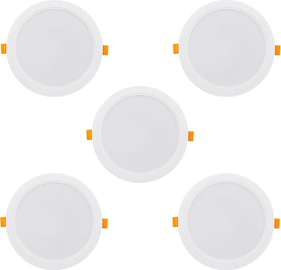 Maclean - Set van 5 stuks Led-paneel - SLIM inbouw - 18W - Neutraal Wit 4000K - 170*26mm - 1900 lm, MCE372 R