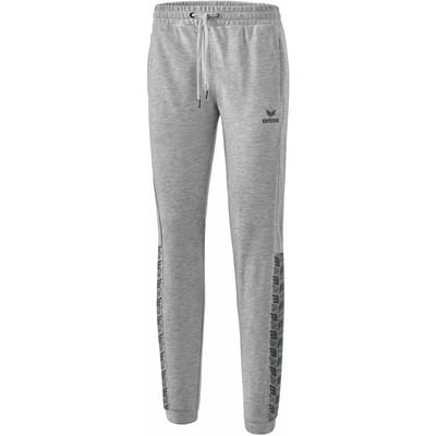 Erima Essential Team Sweatbroek Dames - Slate Grey / Licht Grey Melange | Maat: 36