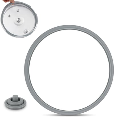 Dailygoods- Afdichtingsringen 22 cm - Siliconen - Reserveonderdelen - Voor WMF Snelkookpan - Deksel 2,5L-8,5L - Kooksignaalafdichting - Snelkookpanring