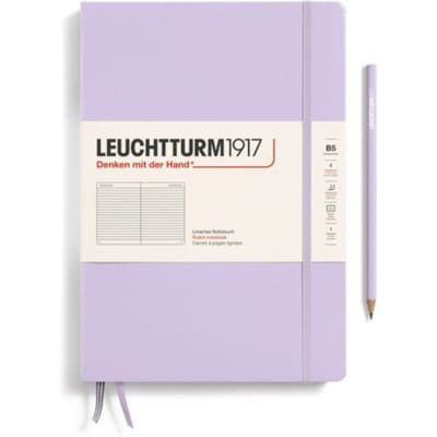 Leuchtturm1917 notitieboek, softcover, composition (b5), gelinieerd, lila
