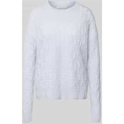 Gebreide pullover van kasjmier met ronde hals