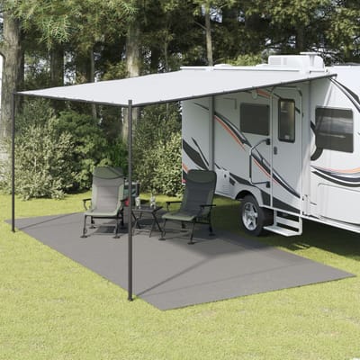 vidaXL - Tenttapijt - 6x3 - m - antracietkleurig