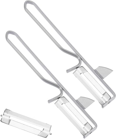Universele dunschillers - 2 stuks - zilver - staal