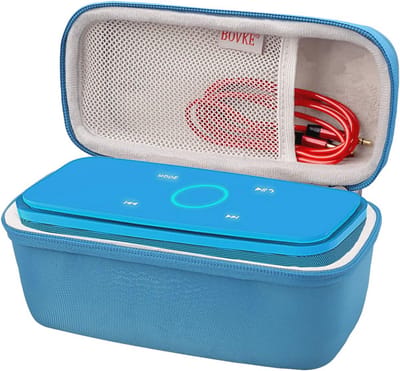 Harde EVA Reis Schokbestendige Beschermhoes voor Draadloze Bluetooth Speaker - Blauw