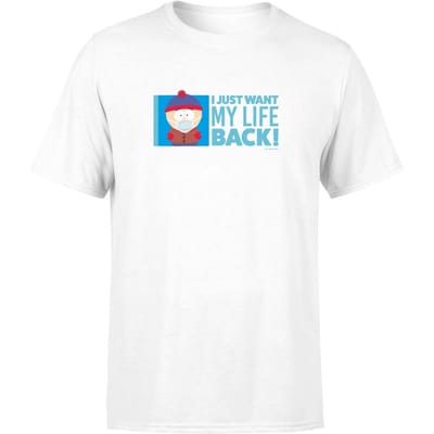 South Park I Just Want My Life Back Men's T-Shirt - White - S