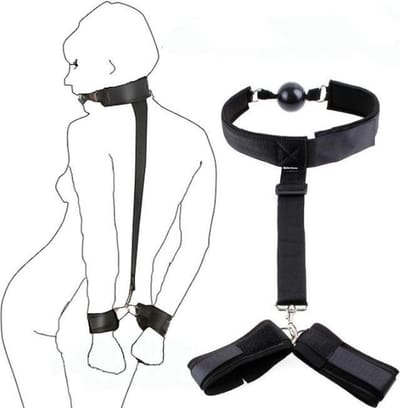 Bdsm Bondage Submissive Zwart Bondage Fetish Slave Handboeien & Enkelboeien Volwassen Erotische Speeltjes Voor Vrouw Koppels Spelletjes Sex Producten