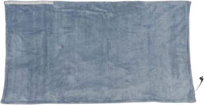 Elektrische Deken - Verwarmde Plaid - Reizen & Thuis - Draagbaar & Zacht - 563g - Grijs Blauw