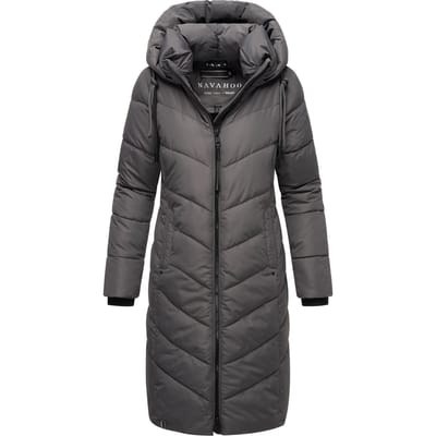 Navahoo Dames Winterjas Sahnekatzii – Lang & Extra Warm