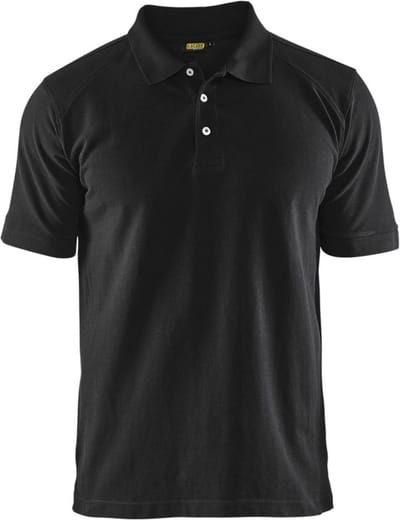 Blaklader Poloshirt piqué 3324-1050 - Zwart - 4XL
