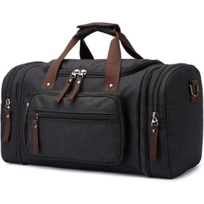 Modieuze outdoor reistas van nylon met enkele schouderband of crossbodytas.