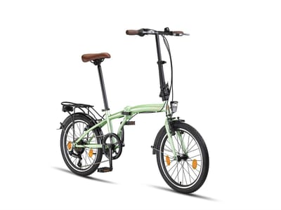 Pacto Ten Vouwfiets Mint Shimano 6v 20 inch Plooifiets Folding Bike