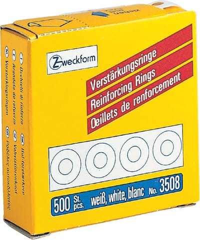 Avery 3508 - Mounting label - White - Polypropylene - 13 mm