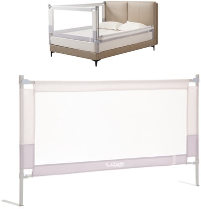 Bedhekje van 160 cm - Kinder Bedrand - Bed Rail - connecteerbaar met variant van 140, 180 of 200 cm - Bed Beveiliging voor Peuters - Essentiel Editie - niet voor Boxspring