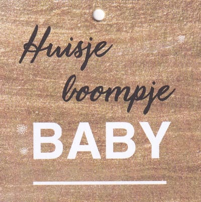Bloemenkaartjes - 25 stuks - Mini Kaartjes - 7 x 7 cm - Bloemist - Kadootjes - Huisje Boompje Baby - JK-145