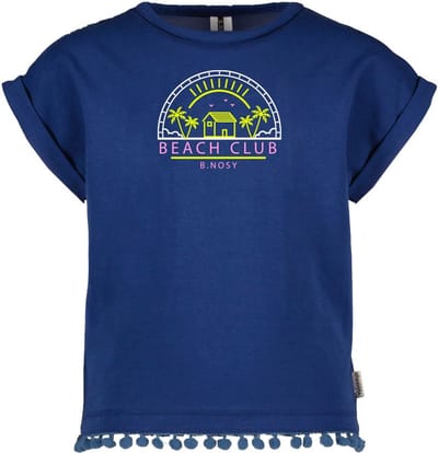 B. Nosy Y403-5476 Meisjes T-shirt - lake blue - Maat 146-152