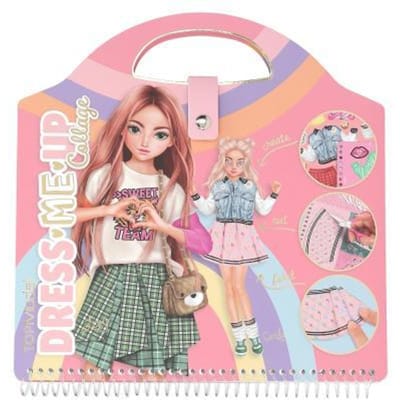 Top Model TOPModel Dress Me Up Collage Book Educatieve boeken (spelletjes en raadsels)