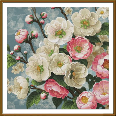 Borduurpakket Nova Sloboda - Etude of Tenderness - Melodie van Zachtheid