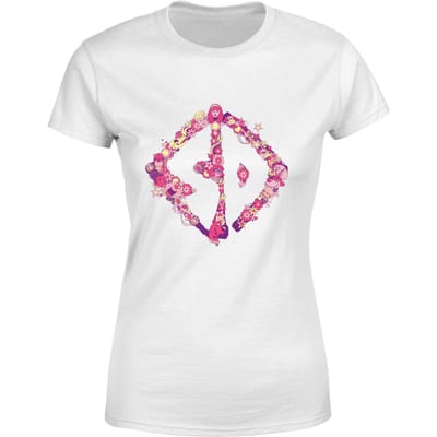 Scooby-Doo Floral Women's T-Shirt - White - L