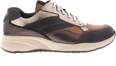 Dames Veterschoenen Durea 6308-605-1878 Fleur Dk Bruin Donkerbruin - Maat 5