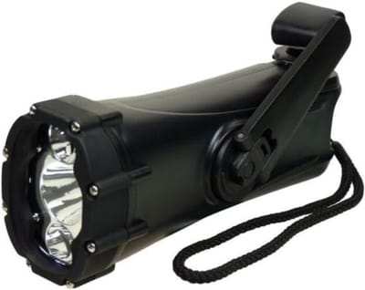 Thuys - Opwindbare Zaklamp 1W LED - Zonder Batterijen - Compact en Draagbaar - voor Noodsituaties - Kamperen en Reizen