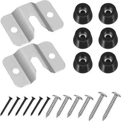 Allecto Plus - Dartbord Muurbeugel Montage Kit Met Schroef Haak Set - Incl. Camera Mount Hardware - Draagbare Opknoping Hanger voor Darts Boards