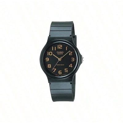 Casio CASIO YOUTH Décontractée Style Collège Étanche Mouvement à Quartz Bracelet en Résine Style Japonais-Coréen Montre pour Femme avec Cadran Noir MQ-24-1B2 noir