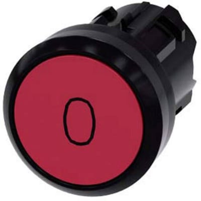 Siemens 3SU10000AB200AD0 3SU1000-0AB20-0AD0 Druktoets (Ø x h) 29.5 mm x 29.5 mm IP66, IP67, IP69/IP69K 1 stuk(s)