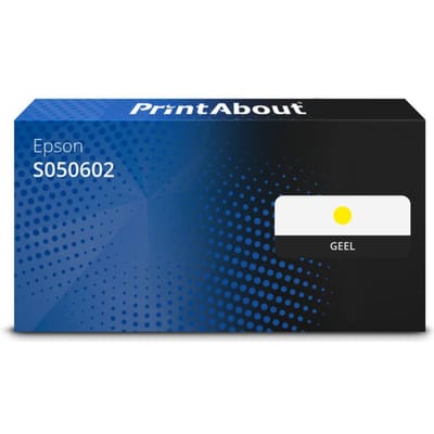 PrintAbout huismerk Toner S050602 Geel Normale capaciteit Geschikt voor Epson