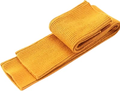 Nivard Armwarmers - Polswarmers - Armwarmers Dames - Duimopening - Wol - Armstukken - Winter - Dooiergeel - Elastisch