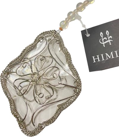 Kerstdecoratie Heritage diamond large - set van 5