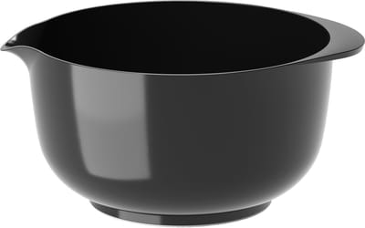 Rosti Margrethe Beslagkom - 4 L - Carbon Black (zwart) - Mengkom voor Bakken en Koken - Magnetron-, Vriezer- en Vaatwasmachinebestendig