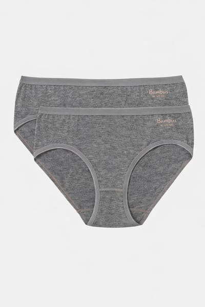Speidel Bamboe Bamboo Bambus Swenja Dames Minislip 2 pack - Grijs