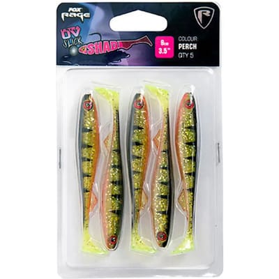 Lokvogels Fox Rage Slick Shad UV 2.75" (x5)