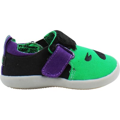 Toms x Marvel Hulk Kinderen Groen/Zwart Plimsolls
