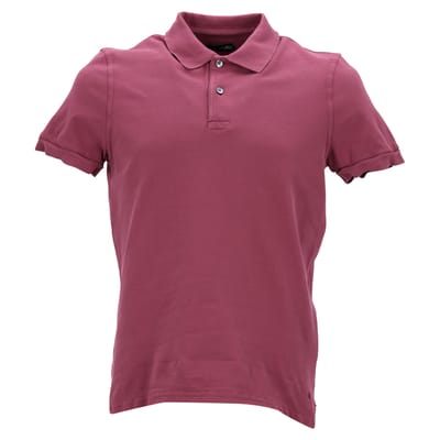 Tom Ford basic poloshirt van roze katoen