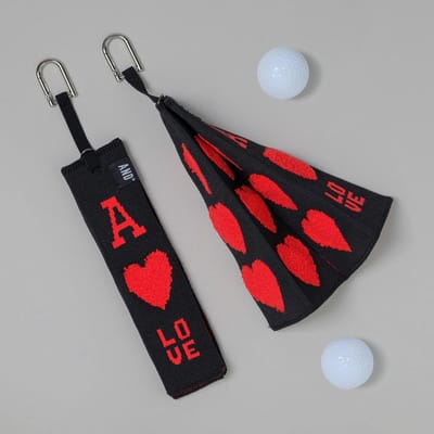 Grappige Golfhanddoek met Clip - Absorberend en Stijlvol voor Golfballen en Clubs