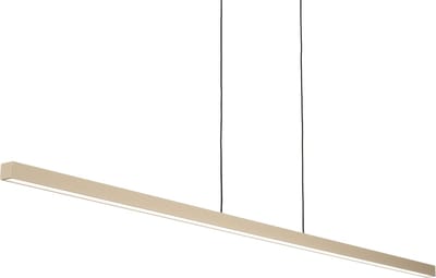 Lumidora Hanglamp 75172 - LEV - Ingebouwd LED - 20.0 Watt - 1500 Lumen - 3000 Kelvin - Beige - Zand - Metaal