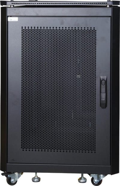 Logon 16U W=600Mm D=1000Mm H=897Mm Server Line Black