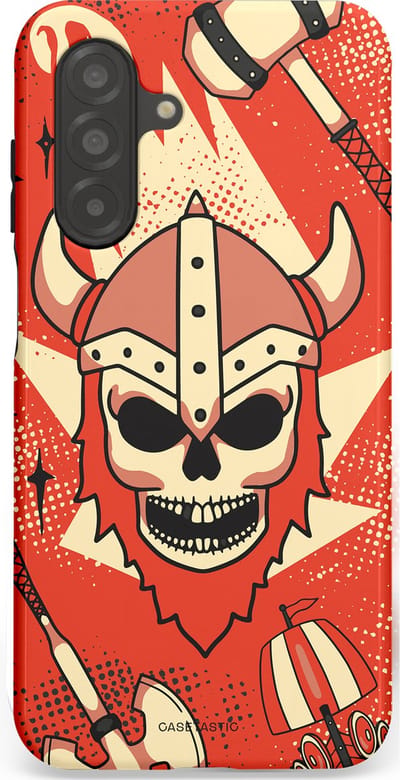 Casetastic Hoesje Geschikt voor Samsung A26 - Stijlvolle Beschermende Duo-layer Case - Vurige Valhalla