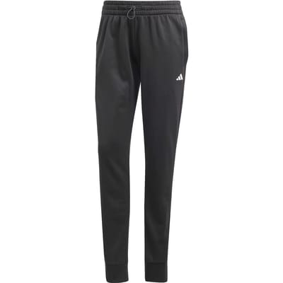 adidas Performance AEROREADY Game and Go Regular Tapered Fleece Broek - Dames - Zwart- XS