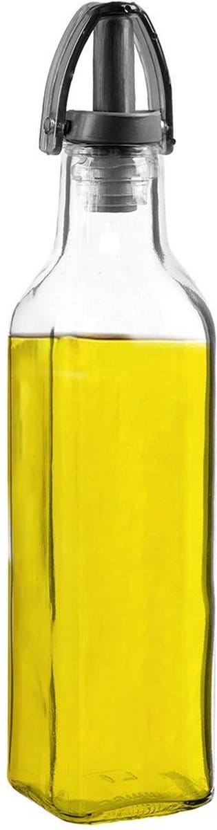 Azijn en Oliefles Glas met Dispenser 250 ml - voor Olijfolie - Keuken