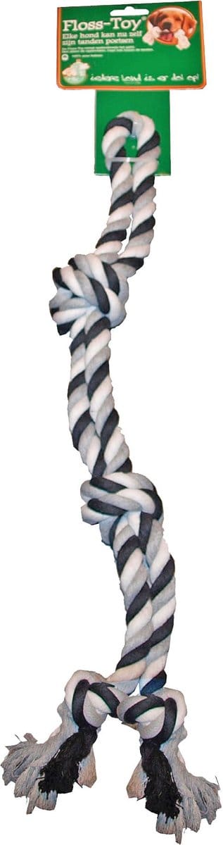 Boon Floss-Toy - Zwart/ Wit - Halter Klein